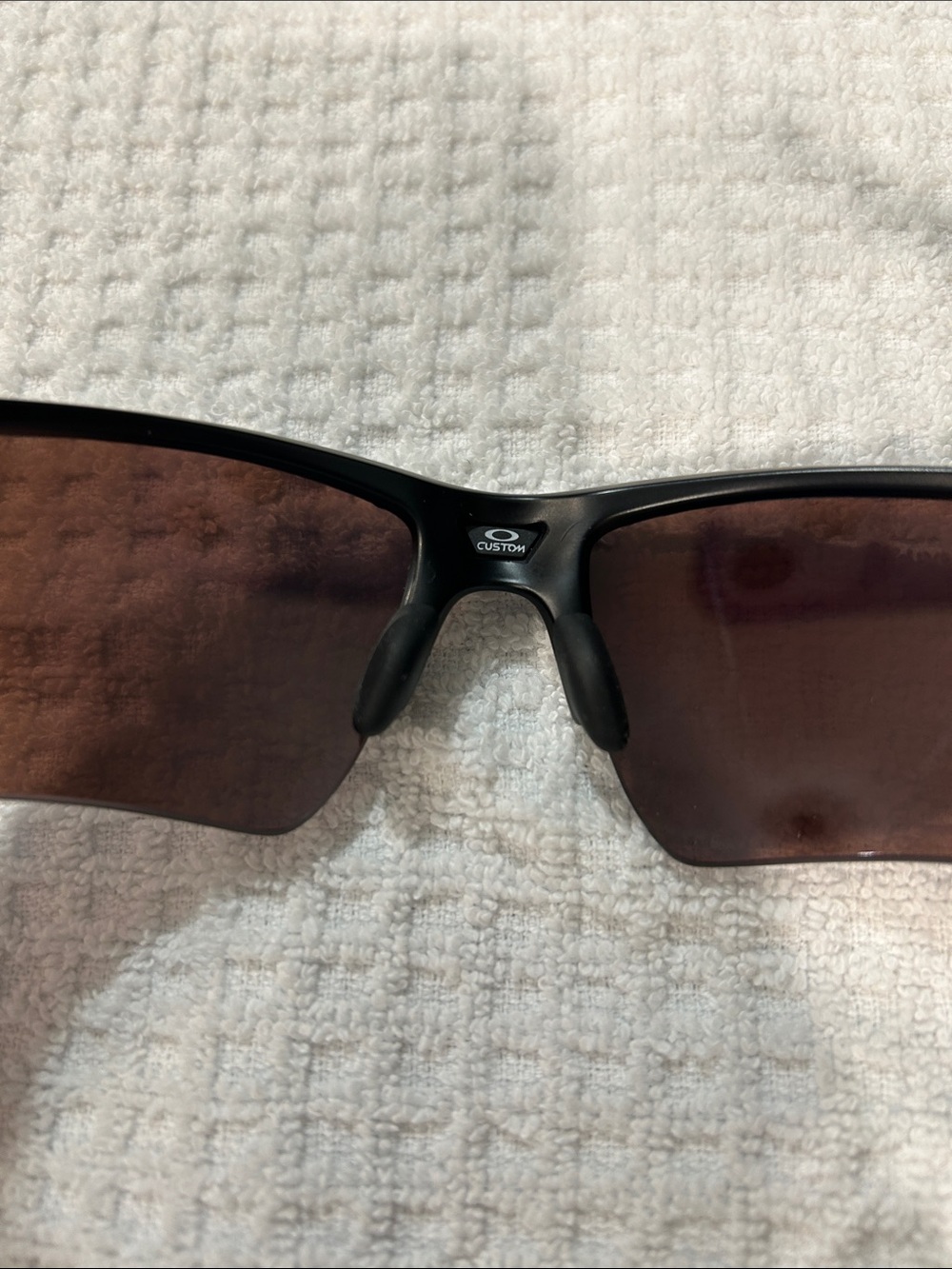 Oakley flak 2.0 black matte sunglasses w/ prizm deep water polarized lenses - Picture 7 of 14